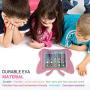 Simicoo iPad Mini 4 3 2 3D Cute Butterfly Case for Kids Light Weight EVA Stand Shockproof Rugged Heavy Duty Kids Friendly Tablet Case for iPad Mini 4 3 2 (Pink)