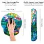 Claude Monet Water Lilies VI Ergonomic Design Mouse Pad with Wrist Rest Hand Support and Keyboard Support. Round Large Mousing Area. Mouse Pad and Keyboard Pad for Laptop, PC Computer & Mac. Claude Monet Water Lilies VI Ergonomic Design Mouse Pad with Wrist Rest Hand Support and Keyboard Support. Round Large Mousing Area. Mouse Pad and Keyboard Pad for Laptop, PC Computer & Mac.