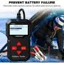 KONNWEI 12V Car Battery Tester 100-2000 CCA Load Tester Automotive Alternator Tester Battery Analyzer (KW210)