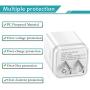 LUOSIKE iPhone Charger 10 ft Cable with Wall Plug (4 Pack), Dual USB Wall Charger Block with 2X10 Foot Long Charging Cord Compatible with iPhone 11/11 Pro/11 Pro Max/Xs/Xs Max/XR/X 8/7/6/6S Plus, iPad LUOSIKE iPhone Charger 10 ft Cable with Wall Plug (4 Pack), Dual USB Wall Charger Block with 2X10 Foot Long Charging Cord Compatible with iPhone 11/11 Pro/11 Pro Max/Xs/Xs Max/XR/X 8/7/6/6S Plus, iPad