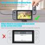 KDD Joy-Pad Controller Compatible with Nintendo Switch Joy Controllers Wireless Replacement Buit-in Wake up Fuction for Switch (L/R) Black