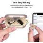 TOZO T10 Bluetooth 5.0 Wireless Earbuds with Wireless Charging Case IPX8 Waterproof TWS Stereo Headphones in Ear Built in Mic Headset Premium Sound with Deep Bass for Sport Khaki