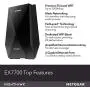 NETGEAR WiFi Mesh Range Extender EX7700 - Coverage up to 2300 sq.ft. and 45 devices with AC2200 Tri-Band Wireless Signal Booster & Repeater (up to 2200Mbps speed), plus Mesh Smart Roaming NETGEAR WiFi Mesh Range Extender EX7700 - Coverage up to 2300 sq.ft. and 45 devices with AC2200 Tri-Band Wireless Signal Booster & Repeater (up to 2200Mbps speed), plus Mesh Smart Roaming