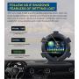 AUTOOL X95 GPS Slope Meter Car Inclinometer Level Tilt Gauge, Car HUD GPS Speedometer MPH Car Electronic Compass Clinometer Indicator, Digital Inclinometer Car Angle Slope Meter for Off-Road Vehicle
