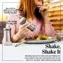Premium Salt and Pepper Shakers with Adjustable Pour Holes - Elegant Stainless Steel Salt and Pepper Dispenser - Perfect for Himalayan, Kosher and Sea Salts - Spices Premium Salt and Pepper Shakers with Adjustable Pour Holes - Elegant Stainless Steel Salt and Pepper Dispenser - Perfect for Himalayan, Kosher and Sea Salts - Spices