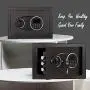AUKUYEE Digital Electronic Security Safe Box for Home Office Hotel Business, 9.8 inch