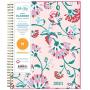 Blue Sky 2021 Monthly Planner, Flexible Cover, Twin-Wire Binding, 8'' x 10'', Garden Flower (101621-21)