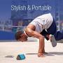 OontZ Angle 3 (4th Gen) Bluetooth Speaker, Crystal Clear Stereo Sound, Rich Bass, 100 Ft Wireless Range, Play Two Speakers Together (4th Gen only), Mic, IPX5, Portable Bluetooth Speakers (Blue)