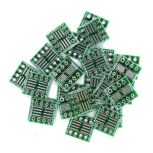 25pcs 8-Pin SOIC/SOP/SSOP to DIP Breakout Board