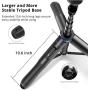 ATUMTEK 51'' Selfie Stick Tripod, All in One Extendable Phone Tripod Stand with Bluetooth Remote 360° Rotation for iPhone and Android Phone Selfies, Video Recording, Vlogging, Live Streaming - Blue