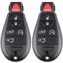 2PCS New Replacement Car Key Fob Keyless Entry Remote for Fobik M3N5WY783X
