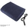 Stalwart 75-hblanket Electric Car Blanket- Heated 12 Volt Fleece Travel Throw for Car and RV-Great for Cold Weather, Tailgating, and Emergency Kits by -BLUE