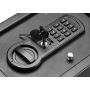Amazon Basics Small, Slim Desk Drawer Security Safe Lock Box