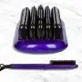 Head Kandy Straightening Brush The One Upper with Tourmaline Infused Ceramic Plating - For All Hair Types: Fine, Thick, Wavy - Anti-Scald Technology - Heats up in only 60 seconds-Mint