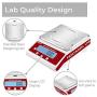 American Fristaden Lab Analytical Precision Balance 2000g x 0.01g | 01 Gram Scale Weighs Grams, Kilograms, Ounces, Pounds, Carats | Scientific Scale for Lab, Chemistry, Jewelry | 1YR Warranty