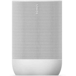 Sonos Move - Battery-Powered Smart Speaker, Wi-Fi and Bluetooth with Alexa Built-in - Lunar White
