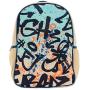 SoYoung Colourful Graffiti Grade School Backpack | Elementary & Middle School Bookbag | Lightweight & Durable | Machine Washable | PVC, Phthalate, Lead & BPA Free