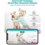Baby Monitor, Conico 1080P Home Security Camera with Sound Motion Detection IR Night Vision, Home Camera with 2- Way Audio 8X Zoom, WiFi Camera Cloud Service Compatible with Alexa, 2.4G WiFi