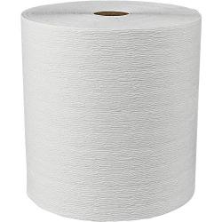 Scott Essential (Formerly Kleenex) Plus Hard Roll Paper Towels (50606) with Premium Absorbency Pockets, White, 6 Rolls/Case, 3,600 Feet - Same Kleenex Quality, Now Scott Branded