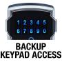 Master Lock Box, Electronic Wall Mount Key Safe with Personal Use Software Platform, 3-1/4 in. Wide, 5441D