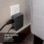 GE UltraPro 2 Outlet + 2 USB Side Access Surge Protector Tap, Plug-In, 2.4 Amp, 860 Joules, 33642, Silver