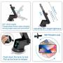 TALMIL Wireless Car Charger Mount,Windshield Dash Air Vent Phone Holder Compatible iPhone 11/11 Pro/11 Pro Max/Xs MAX/XS/XR/X/8/8+,Samsung S10/S10+/S9/S9+/S8/S8+