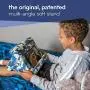 The Original Flippy Multi-Angle Soft Pillow Lap Stand for, Tablets, eReaders, Smartphones, Books, Magazines (Something Fishy)