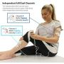 10 Modes Best Muscle Stimulator tens EMS nmes Unit Machines Electric Electronic Pulse Massagers for Back Neck Shoulder Knee Legs Body Pain tmj Replacement Pads HealthmateForever PRO10AB2C (Blue)