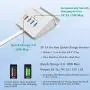 USB Quick Charger Multiple USB Desktop Charging Station 4-Port QC 3.0 Fast Charger for iPhone 11 Pro XS XR X 8 7 Plus SE,iPad Air Mini Pro,Samsung S10 S9 S8,Note 20 10 9,LG,HTC,Nexus,Pixel and More