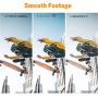 hohem 3-Axis Gimbal Stabilizer - Foldable Phone Stabilizer for iPhone 12 w/ 3D Auto Inception & Face Tracking, Gimbal for iPhone 11 Pro Max/11/Samsung S20 for Vlog YouTube Video iSteady X (0.59 Lbs)