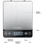 Digital Touch Pocket Scale 0.01oz - Tomiba 3000g Small Portable Electronic Precision Scale (0.1g) Resolution 2 AAA Batteries Included