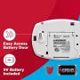 First Alert CO400FF Battery Powered Carbon Monoxide Alarm, Pack of 1, White