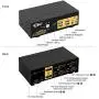 CKL 2 Port KVM Switch Dual Monitor DisplayPort 4K 60Hz, 2 Computers x 2 Monitors KVM Switch with Audio and USB 2.0 HUBS DP 1.2 622DP