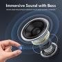 Wireless Earbuds, Mpow M30 Bluetooth Earbuds, Deep Bass Sound, IPX8 Waterproof Bluetooth Headphones in-Ear, Touch Control Wireless Earphones, 25 Hrs w/USB-C Fast Charging/Twin&Mono Mode/Mics, Blue