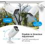 Reolink 4K Ultra HD 8MP Add-on Outdoor Security Camera POE IP Camera H.265, ONLY Work with Reolink 8MP POE Camera System and Reolink NVR, Onvif Incompatible, B800