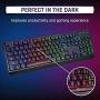 KLIM Chroma Rechargeable Wireless Gaming Keyboard + Slim, Durable, Ergonomic, Quiet, Waterproof, Silent Keys + Backlit Wireless Keyboard for PC PS4 Xbox One Mac + Teclado Gamer + New 2021 Version