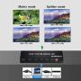 FERRISA 4x2 HDMI Matrix Switch,4 in 2 Out Matrix HDMI Video Switcher Splitter +Optical & L/R Audio Output,Support Ultra HD 4K x 2K,3D 1080P,Audio EDID Extractor with IR Remote Control & Power Adapter