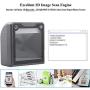 HENCODES BQ-9000 Desktop Barcode Scanner,Omnidirectional QR Code Reader,Fastly Decode Speed,USB Cable Directly Use on Supermarket Windows/Android POS System