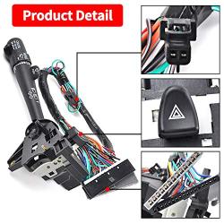 OTUAYAUTO 88963625 for Buick Multifunction Combination Switch - with Turn Signal, Wiper, Washers, Hazard Switch, Cruise Control