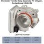 TTIIHOT Compatible with Electronic Throttle Body Assembly Chrysler, Jeep & Dodge 2.0L and 2.4L - 200,Sebring,Avenger,Caliber,Journey,Compass & Patriot - Replaces 04891735AC 977-025 4891735AD 4891735AC
