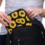 Beautiful Sunflowers Print Electronic Organizer Bag Pouch for Electronics Accessories