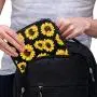 Beautiful Sunflowers Print Electronic Organizer Bag Pouch for Electronics Accessories