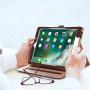 ProCase iPad 9.7 Case (Old Model) 2018 iPad 6th Generation / 2017 iPad 5th Generation Case - Stand Folio Cover Case for Apple iPad 9.7 inch, Also Fit iPad Air 2 / iPad Air –Brown