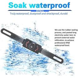 Car Rear View Camera High Definition Universal Auto Parking Reverse Vehicle Backup Camera with 170 Degree Viewing Angle Waterproof