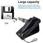 QR Barcode Scanner Dual 2.4G Wireless + Bluetooth 1D 2D Barcode Scanner QR PDF417 Data Matrix UPC Rechargeable Bar Code Scanner for Laptops/PC/Android/Apple iOS with Base