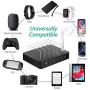 Sidiyang Multi Device Charging Station with QC 3.0 Quick Charge, 6-Port USB Charger Docking Station with Watch Stand Compatible with iPhone iPad and Android Cell Phone and Tablet