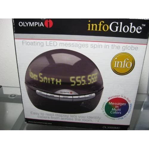 Olympia Infoglobe Digital Caller Id Clock Color Change