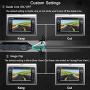 LeeKooLuu F05 HD Car Backup Camera 6 Auto LED Lights Hitch Rear View Camera Front View Camera with Super Night Vision IP69K Waterproof 149˚ Wide View