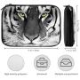 Tiger Electronic Organizer Compact Travel Cable Organizer Bag Pouch