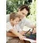JRD&BS WINL Writing Tablet for Birthday Gift,Kids Toy 8.5 Colorful Electronic Writings Pads Drawing Board Gifts for Kids Office Blackboard-Erase Button Lock Included(Red-CS)